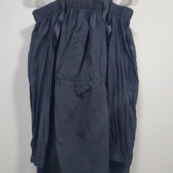 Air Jordan Off-Shoulder Utility Jacket Waist Long Sleeves Black - Picture 8 of 16